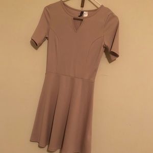 Nude/cream dress